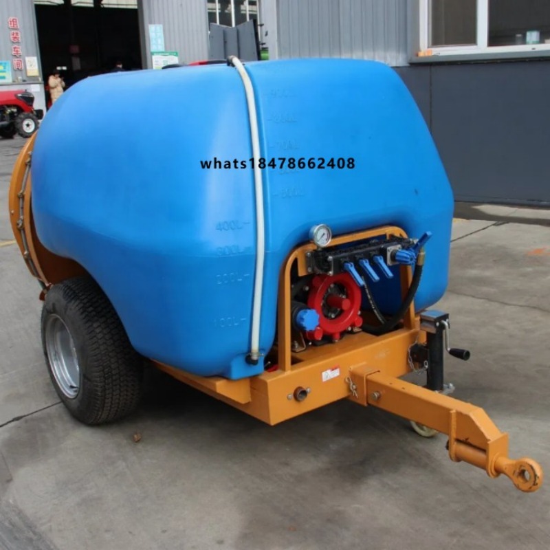 Orchard Sprayer Tractor - Pulverizador de Jardim de 1000L, Novo